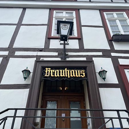 Hotel Brauhaus Buckeburg Exterior foto
